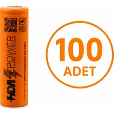 Hda 18650 3.7V 2000MAH 3c/1c Şarj Edilebilir Li-Ion Pil