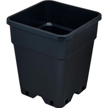Empressco Şık Plastik Kare Saksı 14 Litre, Dayanıklı ve Kullanışlı Tasarım