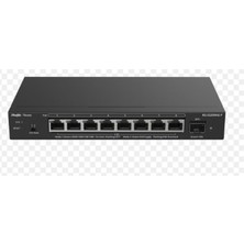 Ruijie-Reyee RG-EG209MG-P 9port 10-100-1000MBPS Yönetilebilir Switch 1 X10G Sfp 8 Port POE+130W