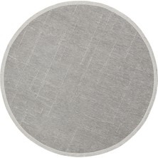 Akbel Halı Lız 02 Grey Q  - Lıza Kılım - Hav Toz Vermez Kaymaz Tabanlı Yıkanabilir Düz Renk Kilim