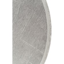 Akbel Halı LIZ 02 GREY Q  - LIZA KILIM - Hav Toz Vermez Kaymaz Tabanlı Yıkanabilir Düz Renk Kilim