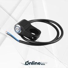 Sis Farı Düğmesi Tekli On Off Gidon Bağlantılı 270