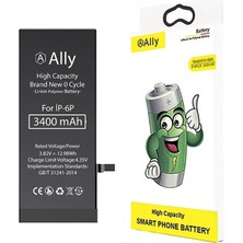 Marsilyan Ally Iphone 6 Plus 3400 Mah Yüksek Kapasiteli Pil Batarya