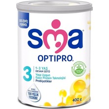 Sma Optipro Probiyotik 3 1-3 Yaş İçin 400 gr Toz Devam Sütü Probiyotiklerle Zenginleştirilmiş