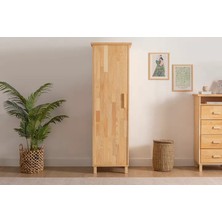 Vivense Ranch Tek Kapaklı Ahşap Gardırop