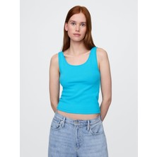 Gap Kadın Mavi Modern Crop Atlet