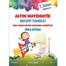 Altın Nokta Yayınevi Altın Matematik 1. Sınıf Zeka Kitabı Ali Can Güllü Dikkat & Zeka Geliştirme Kitapları Türkçe