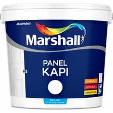 Marshall Su Bazlı Panel Kapı Boyası Beyaz 1l