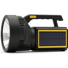 Panther PT-6216 USB Şarjlı Solar El Feneri