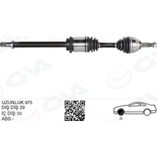 GVA Depomix Ön Aks Sağ Renault Koleos Hy 2.0 Dci A-T 08-14
