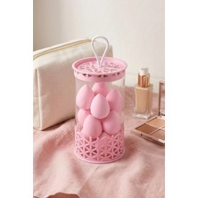 Makri Home Mini Boy 8'li Pembe Makyaj Süngeri Seti- 2 cm x 3 cm Makyaj Uygulama Süngeri
