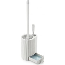 Makri Home Klozet Fırçası Seti ve Detay Temizlik Fırçası, Yükseklik: 53 cm (35 cm Sap + 18 cm Fırçalık)