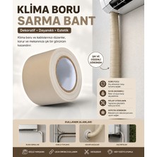 Öz Beyaz Eşya Klima Boru Izolasyon Kaplama Bant (1ADET)