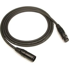 Kirlin MPC470 3 Metre Mikrofon Kablosu Siyah XLR Dişi ve Erkek Bağlantı ile Dayanıklı Mpc-470