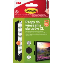 Command Phs 17217BLK-4PK X-Largesiyah Cırt Bant