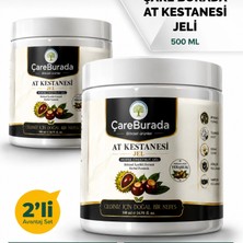 Çare Burada Çareburada 2 Adet At Kestanesi Jel 500 Ml. | Ferahlık ve Bakım Bir Arada