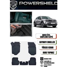 POWERSHIELD Opel Mokka 2021 ve Sonrası Uyumlu Araca Özel Premium 5D Havuzlu Oto Paspas Takımı