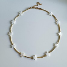 Venüs Design Sedef Yıldız  Boncuk Kolye