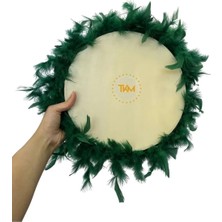 Tekin Kına Otrişli Deri Gelin Defi 28CM