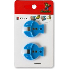 İtal Ital Misina Kesme Bıçağı 2’li Paket Pratik Tırpan Misina Kesici Aparat