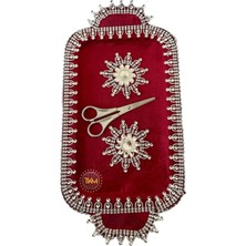 Tekin Kına Nişan Tepsisi (Kadife)