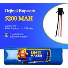 Ümit Maker Airrobo T10 Robot Süpürge 5200 Mah Batarya