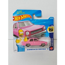 Hot Wheels Screen Tıme Grand Ecran Serisi - The Sımpsons Famıly Car / Voıture Famılıale Model Araba