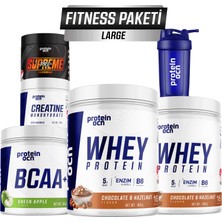 Proteinocean Fıtness Paketi Large - Chocolate Hazelnut Yeşil Elma