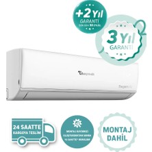 Baymak Elegant AIR 24 A++ 24000 BTU Inverter Duvar Tipi Klima (Montaj Dahil)