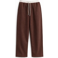 Vamos Baggy Fit Eşofman Alt Kahve