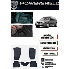 POWERSHIELD Seat Ibiza 2002-2007 Uyumlu Araca Özel Premium 5D Havuzlu Paspas Takımı
