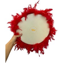 Tekin Kına Otrişli Deri Gelin Defi 28CM
