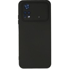 Pazarcan Po M4 4g Kılıf Nano Içi Kadife - Siyah
