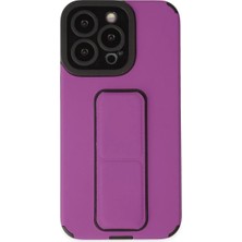 Pazarcan Iphone 13 Kılıf Mega Standlı - Mor