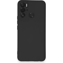 Pazarcan Tecno Pova Neo Kılıf Nano Içi Kadife - Siyah