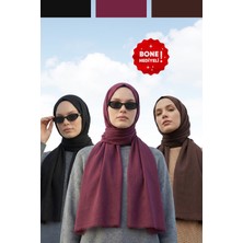 Kamer Scarf Pure Line Serisi Pamuk Konfor Şal 3lü Paket