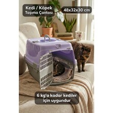 Kurtbay Şekil Comfort Kedi Köpek Evcil Hayvan Taşıma Çantası Orta Boy  48X32X30 cm