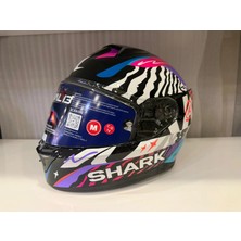 Kask Shark Skwal I3 Speed-Fancy Black White Blue