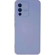 Pazarcan V23 5g Kılıf Nano Içi Kadife - Lila