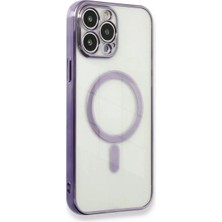 Pazarcan Iphone 13 Kılıf Magneticsafe - Mor
