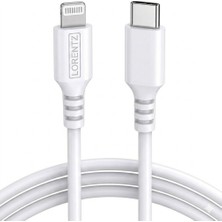 Lorentz Lightning To Type-C 1 Metre Hızlı Şarj Kablosu LR06
