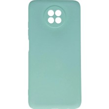 Pazarcan Note 9 5g Kılıf Nano Içi Kadife - Turkuaz