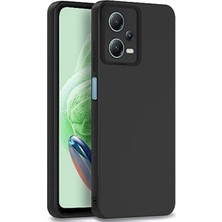 Pazarcan Note 12 5g Kılıf Nano Içi Kadife - Siyah