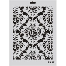 Pazarcan Dantel Seri DN-911 Stencil 35X25 cm