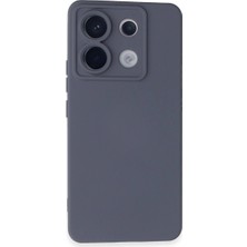 Pazarcan Note 13 5g Kılıf Nano Içi Kadife - Gri