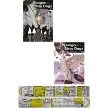 Gerekli Şeyler Yayıncılık Bungou Stray Dogs 11-12. Ciltler Manga Seti (Manga Ayracı ve Özel Cetvel Hediyeli)