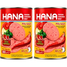 HANA Acılı Piliç Salam 380 gr x2 Adet
