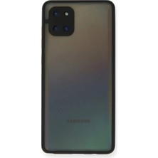 Pazarcan Galaxy A81 / Note 10 Lite Kılıf Montreal Kapak - Siyah