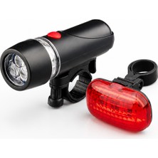 Trendbisiklet XC-746 Pilli Bisiklet Ön Far ve Arka Stop Seti – LED Işık Takımı