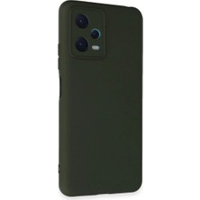 Pazarcan Note 12 5g Kılıf Nano Içi Kadife - Koyu Yeşil